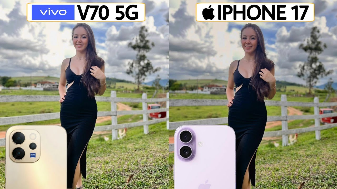 Vivo V70 5G Vs iPhone 17 Camera Test Comparison 