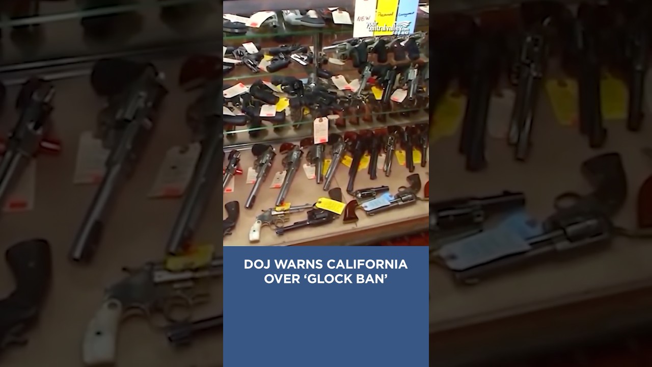 Минюст США предупреждает Калифорнию из-за &laquo;запрета Glock&raquo; #glocks #запрет #закон #калифорнийскийз...