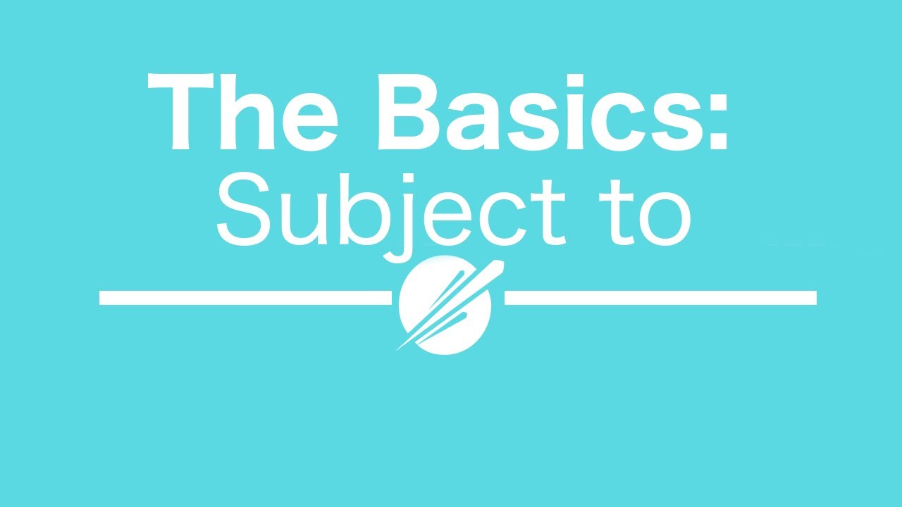 Subject-To Investing | Real Estate Investing Basics
