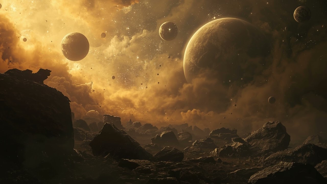 The Graveyard Nebula Remnants of Civilizations Long Gone 💫 2 Hour Cosmic Decay Soundscape  Slow Amb