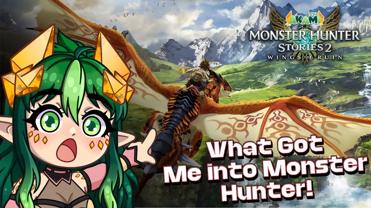 【Monster Hunter Stories 2: Wings of Ruin】This game got me into Monster Hunter! | #vtuber #envtuber