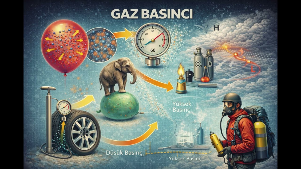 8. Sınıf Gaz Basıncı ROCK 🎸 | LGS Fen