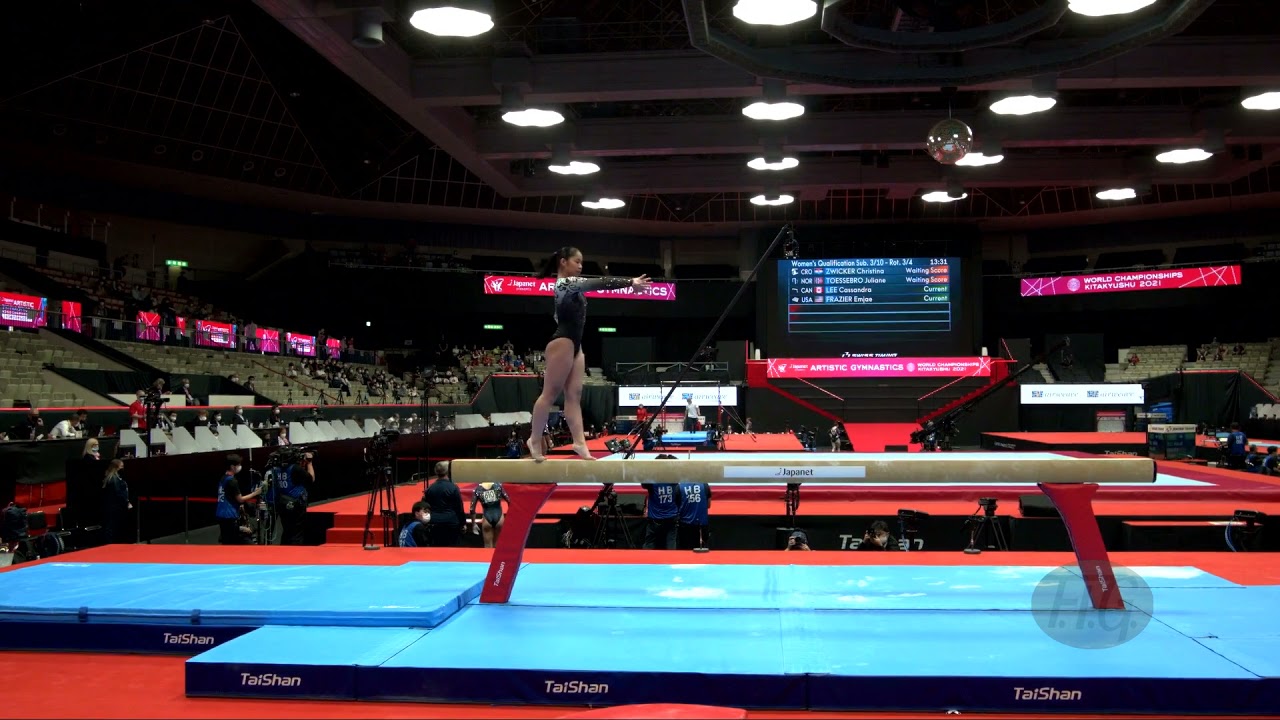LEE Cassandra (CAN) - 2021 Artistic Worlds, Kitakyushu (JPN) - Qualifications Balance Beam