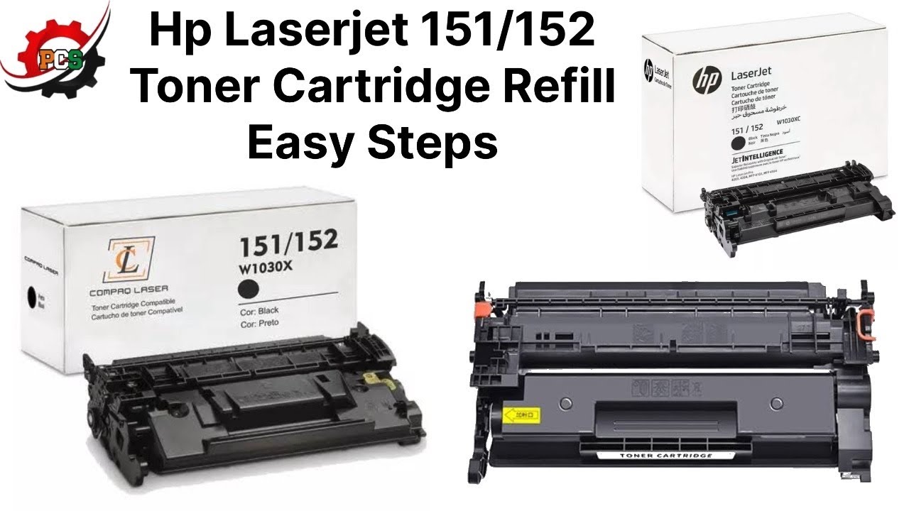 How to Refill Hp Laserjet 151/152 Toner Cartridge || Cartridge Refill Step by Step 151/152