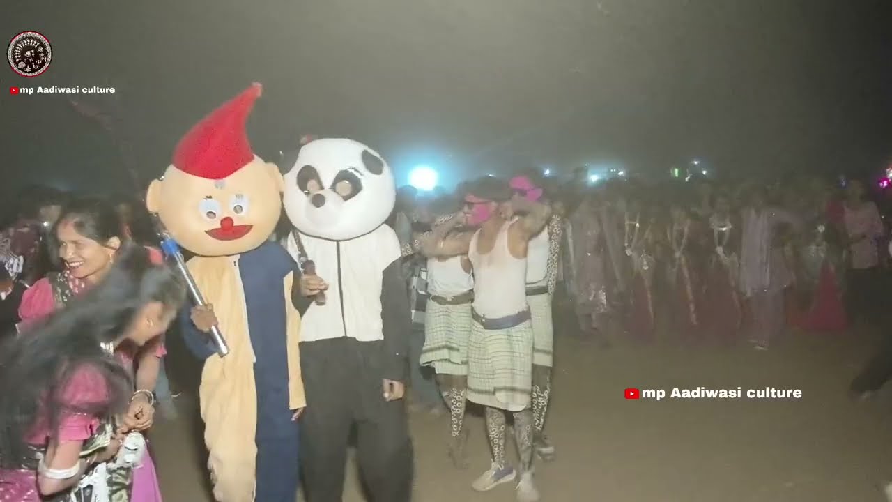 आदिवासी संस्कृतिक नाइट होली दहन वाकनेर ‼️