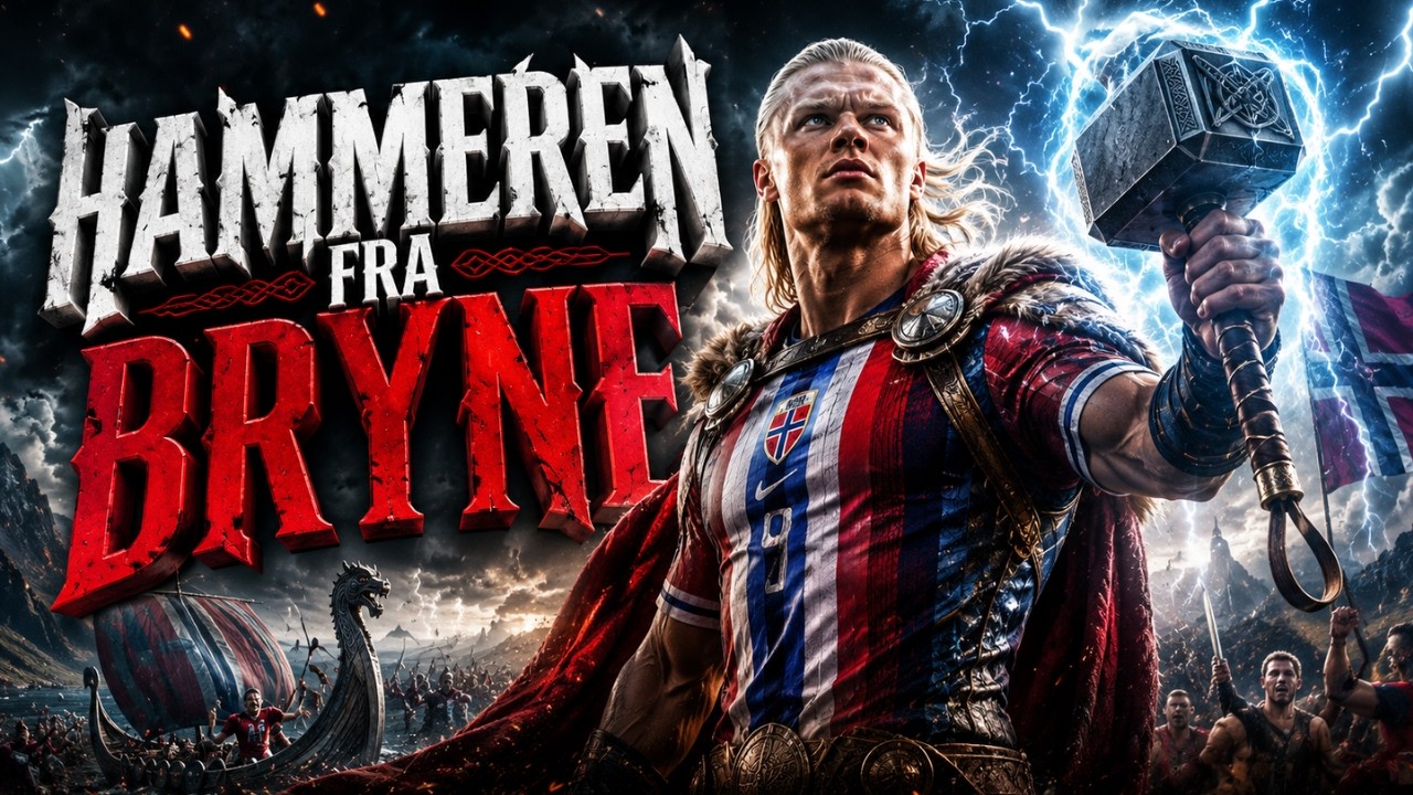 ⚔️ Hammeren Fra Bryne 🔥 | Erling Braut Haaland | Norway World Cup 2026 Song ⚔️
