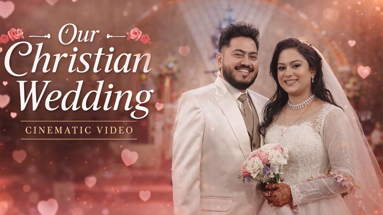 Christian Wedding Cinematic Video | 18th Jan 2025 | Bunty & Bubbly | #BuntyKiBubblyDulhania