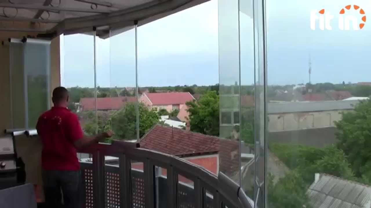 Zastakljivanje terasa - Fit in - Klizno-preklapajući sistem