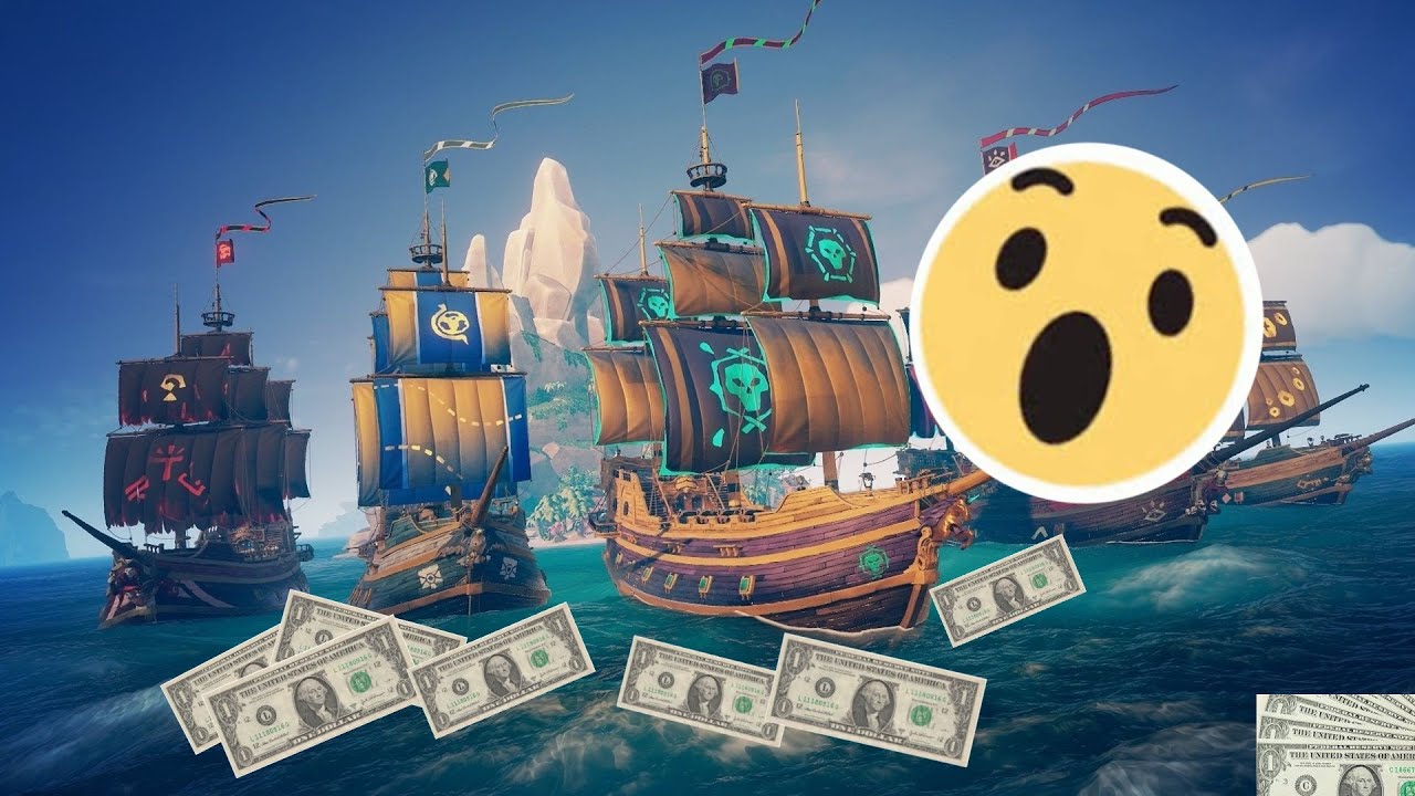 How to Make Money EASILY and FAST in a Sloop! -Sea of Thieves: Ships of Fortune