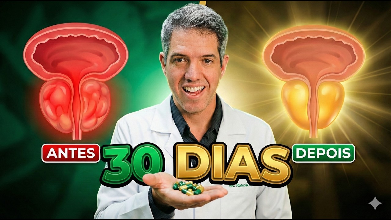 Tomei este PROTOCOLO por 30 dias — Próstata reduziu sem remédio (estudo mostra)