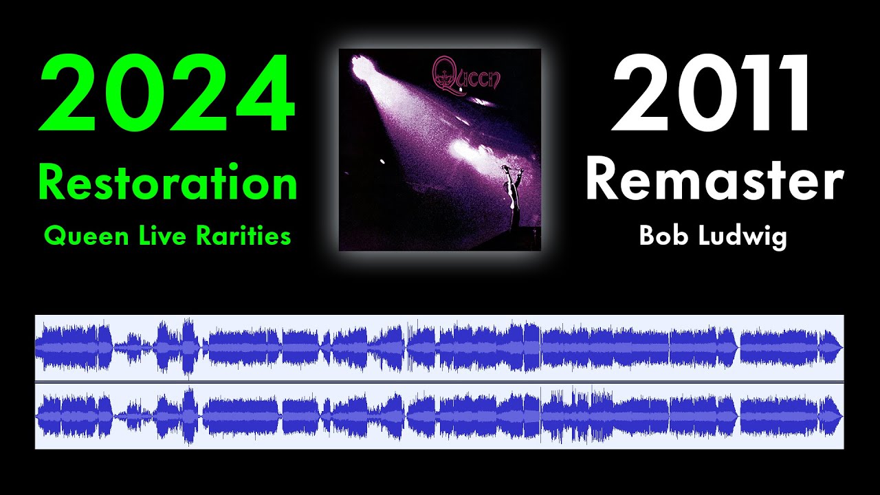 *COMPARISON* Queen - Queen (2024 Restoration vs 2011 Remaster)