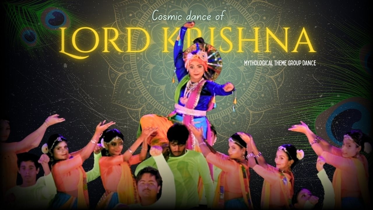 Cosmic Dance of Krishna - Mythological Theme Group Dance on Lord Krishna | Shailee Annual Show 2024