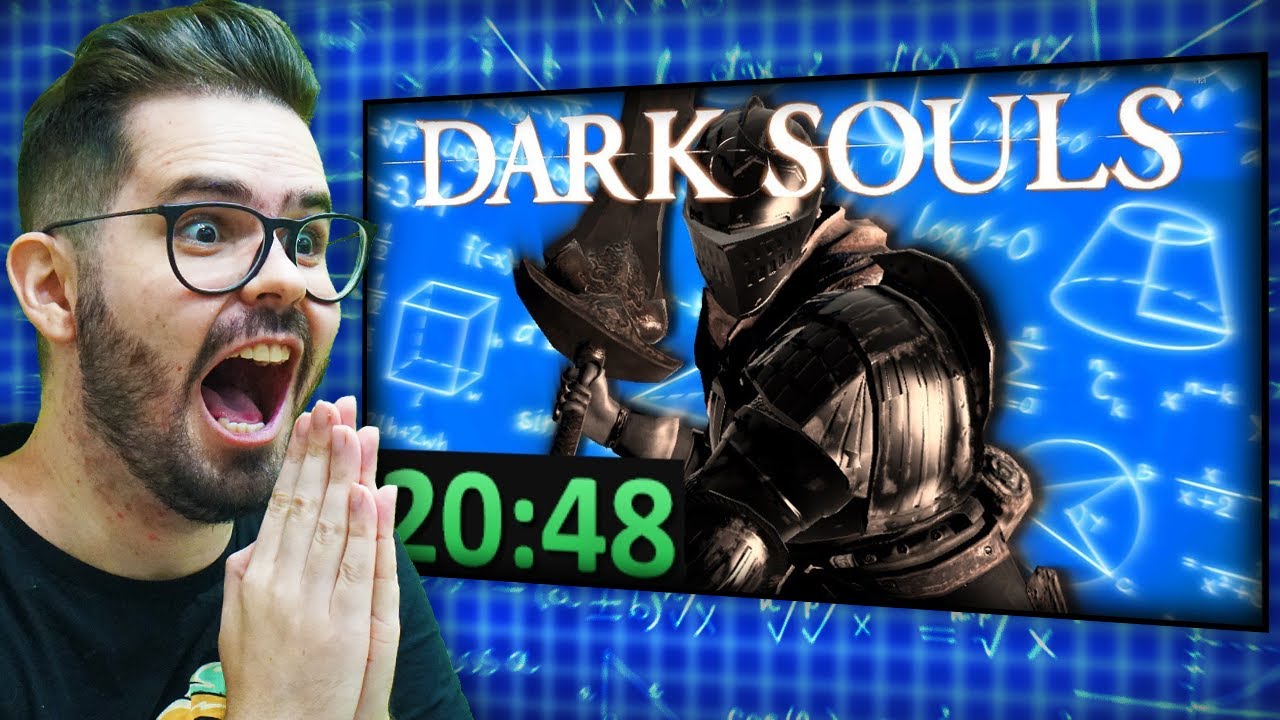 A explicação do RECORDE MUNDIAL de Dark Souls (@SaveManual)