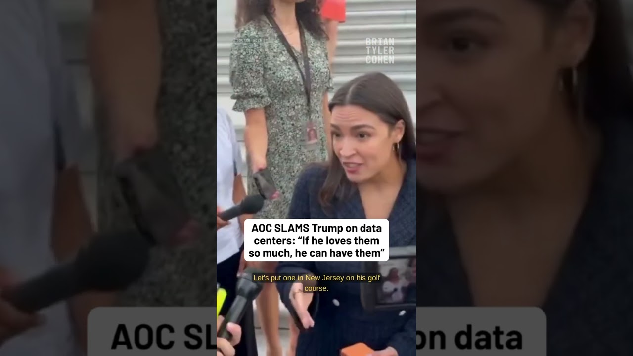 AOC SLAMS Trump on data centers: 