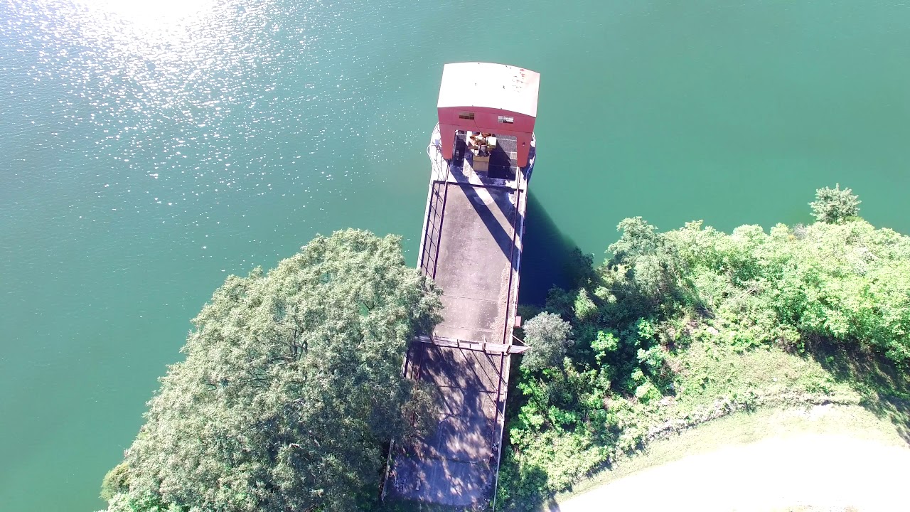 Desde el cielo. Dique las Maderas 2018