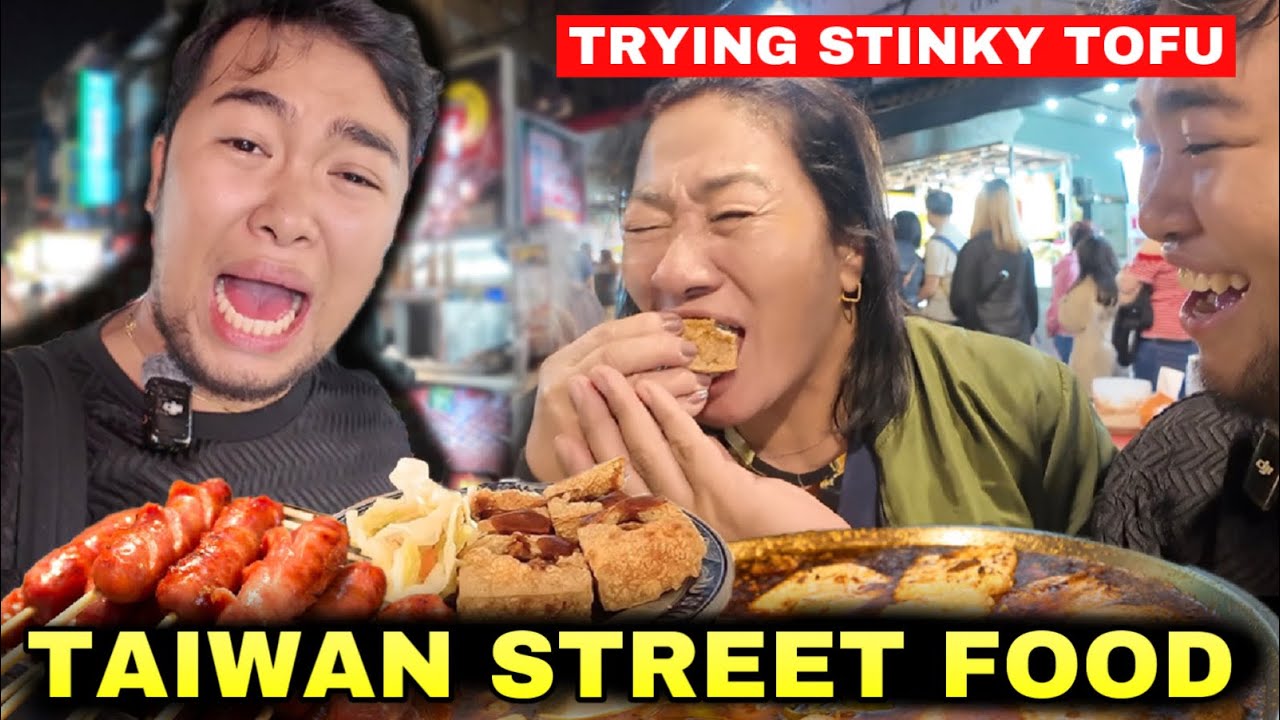 FIRST NIGHT IN TAIWAN WITH BEAUTIFUL MOM 🇹🇼 RAOHE NIGHT MARKET FOOD TRIP