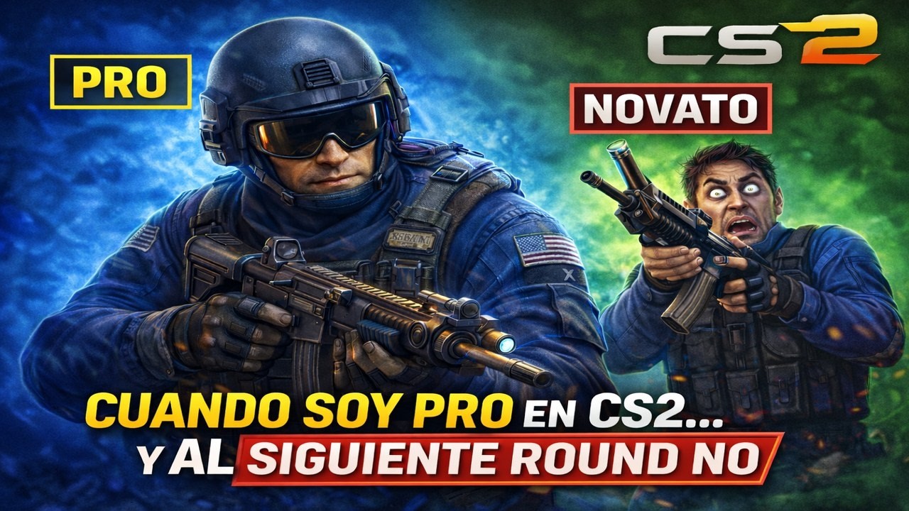 Cuando Soy Pro en CS2… y Al Siguiente Round No