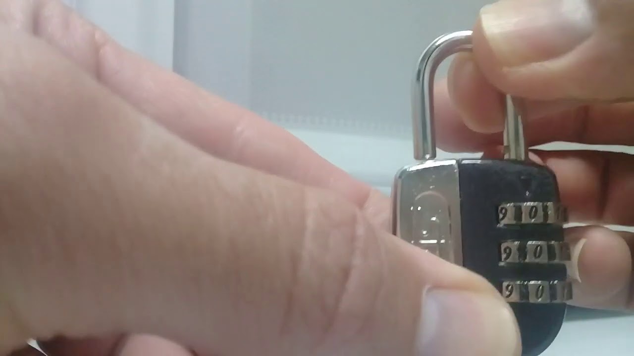 Cadeado de Segredo, Como trocar a senha?!