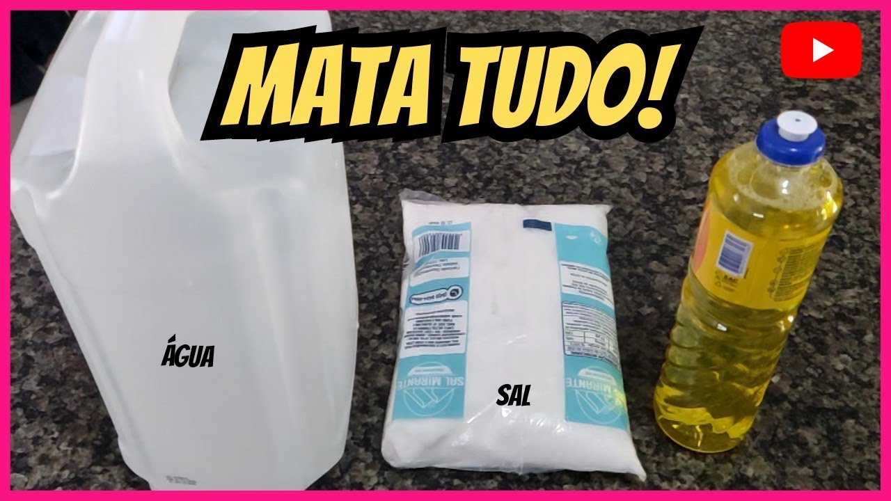 MATA MATO CASEIRO, COM APENAS 3 INGREDIENTES! SECA TUDO!
