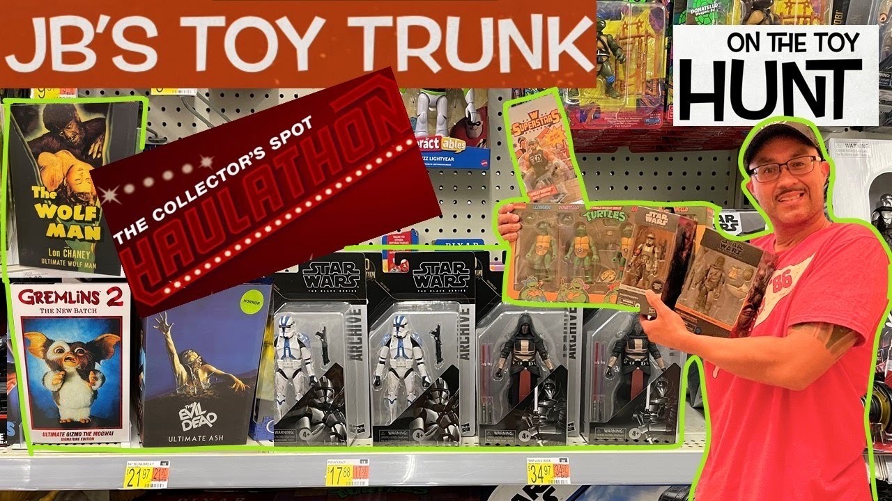 TOY HUNT & HAULATHON? - This weeks hunt for SW Black Series, & NECA Haulathon drops! Haul @ the end!