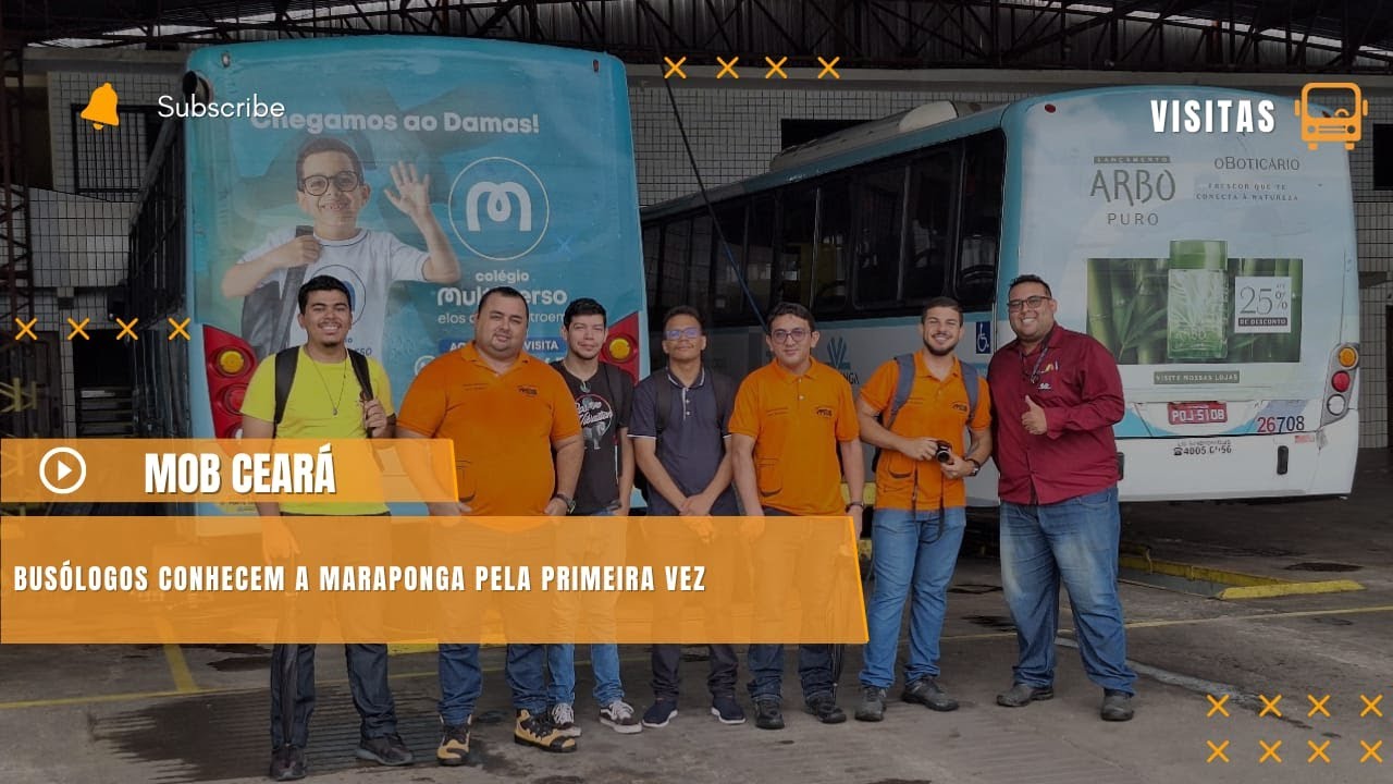 Busólogos conhecem a Maraponga pela primeira vez