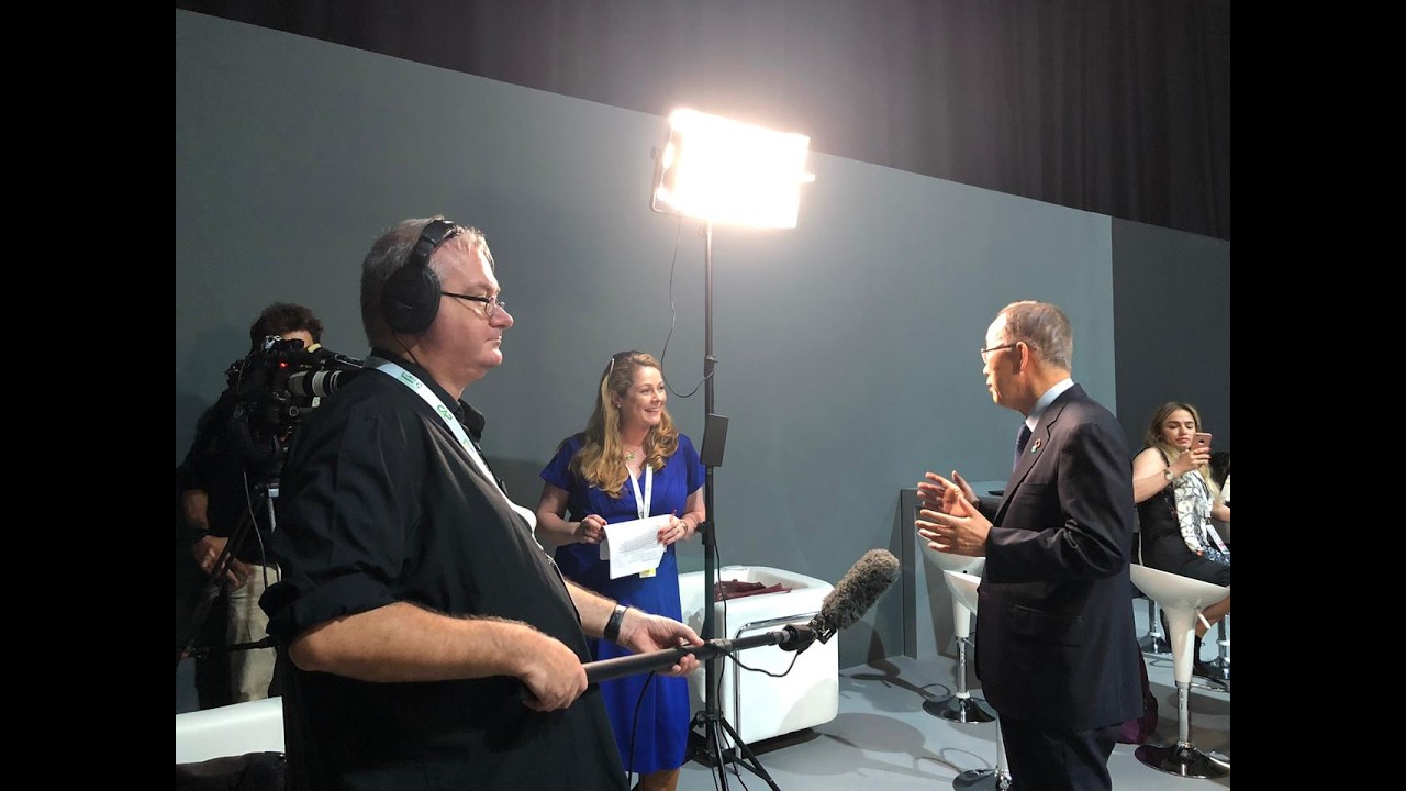 Eve interview Ban Ki-Moon