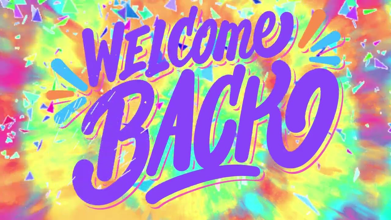 Welcome Back – Classroom Display (Silent) Visual Loop for Classrooms