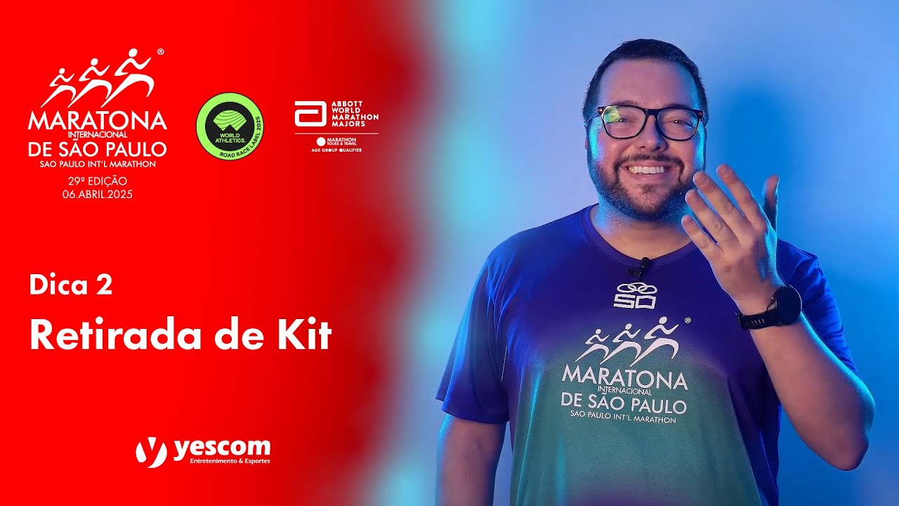 Retirada de Kit - 29&ordf; Maratona Int'l de S&atilde;o Paulo