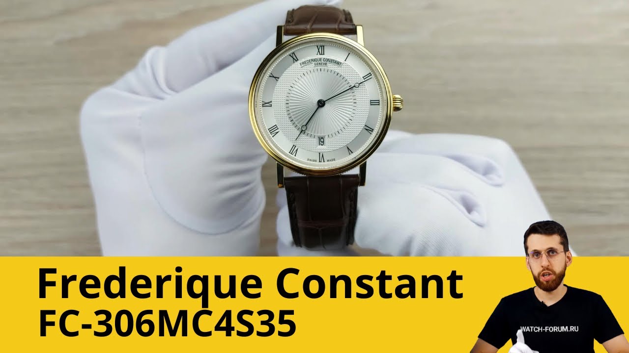 Простота и Лаконичность / Frederique Constant FC-306MC4S35
