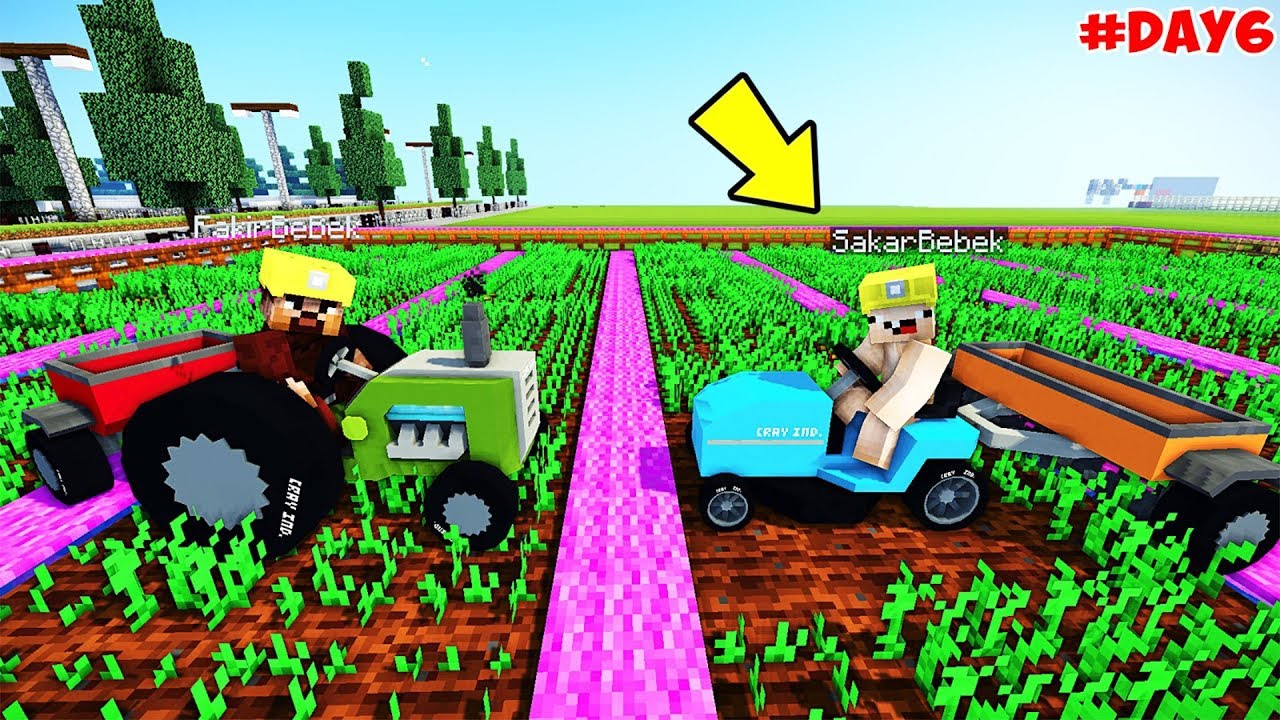 FAKİR VE SAKAR TARLADA ÇALIŞIYOR !! 😱 - Minecraft