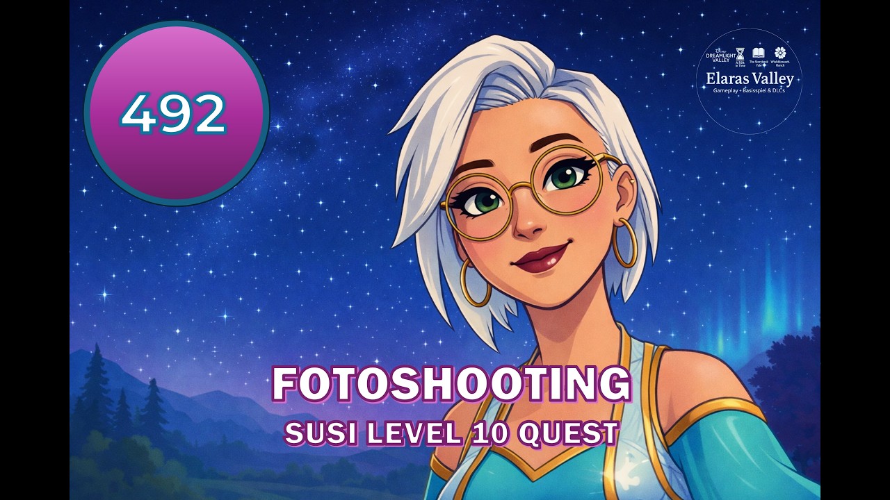 🐶 Porträt von Susi – Susi Level 10 Quest | Disney Dreamlight Valley 💜 #492