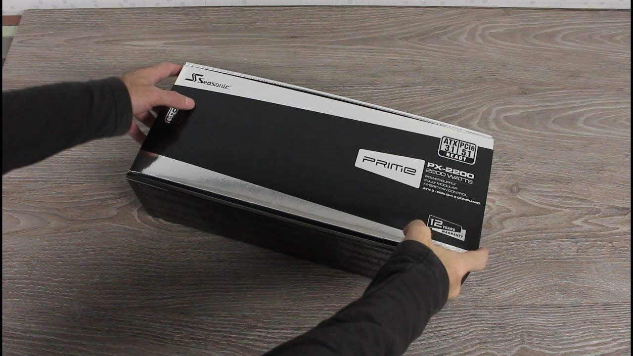 Seasonic PRIME PX-2200 (ATX 3.1) PSU Unboxung and Internal Components