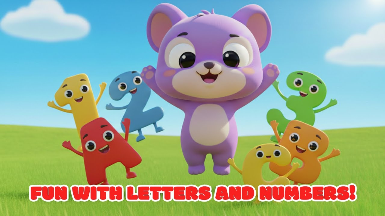 Let's Learn Letters and Numbers 