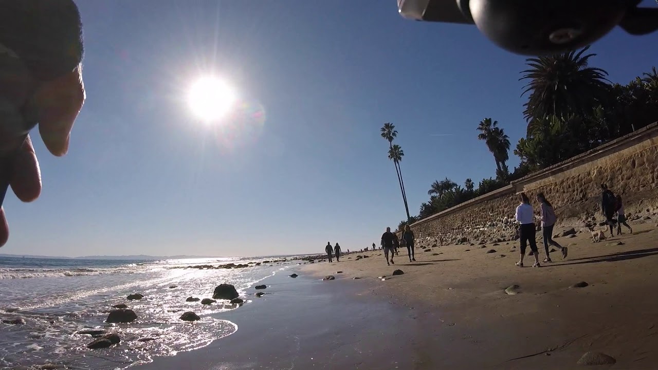 Cycling Santa Barbara beaches