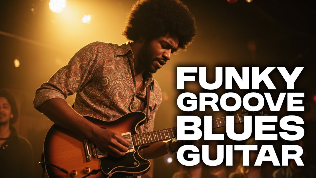 Funky Blues for work | Groovy Guitar Jams to Power Your Day!