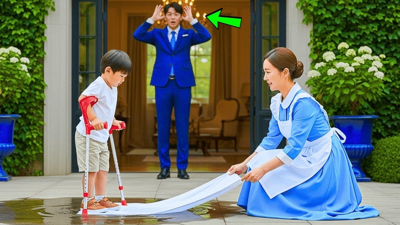 백만장자가 집에 일찍 돌아왔다… 그리고 본 것에 충격을 받았다