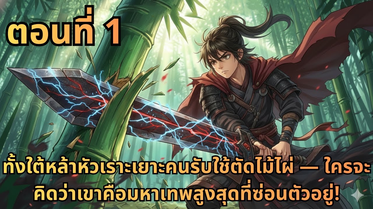 ตอนที่ 1|ทั้งใต้หล้าหัวเราะเยาะคนรับใช้ตัดไม้ไผ่ — ใครจะคิดว่าเขาคือมหาเทพสูงสุดที่ซ่อนตัวอยู่!