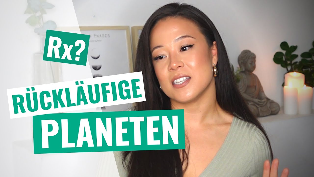 WAS bedeuten RÜCKLÄUFIGE PLANETEN? Retrograde/Rx im Geburtshoroskop