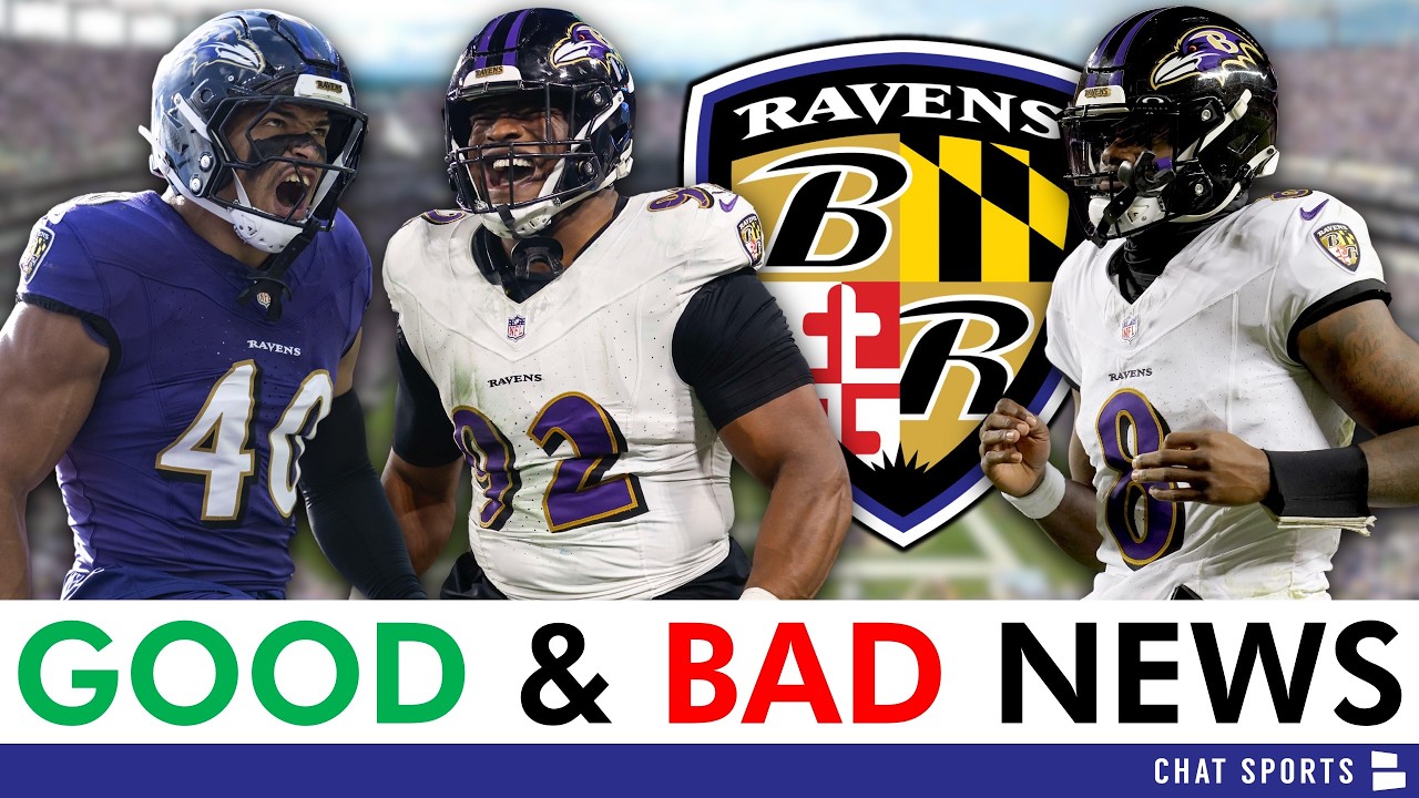 Baltimore Ravens Get GOOD & BAD News During NFL Free Agency…