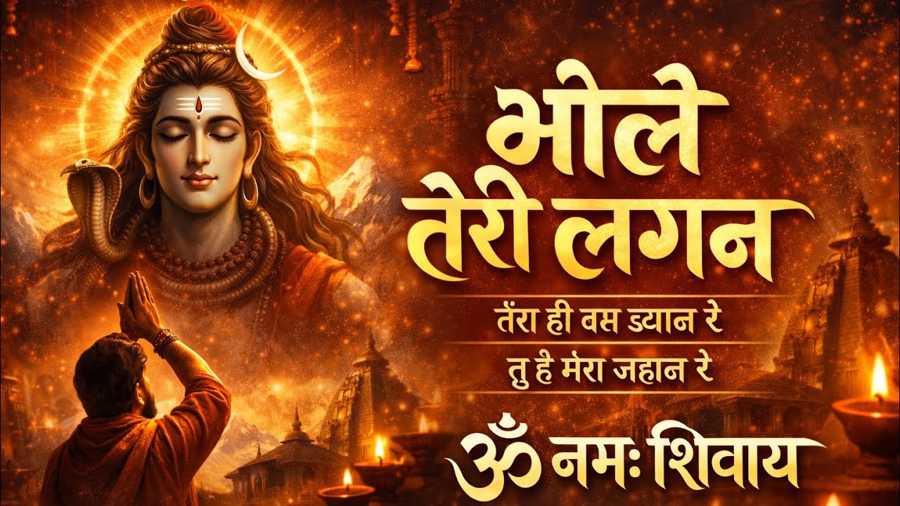 भोले तेरी लगन लगी मुझको 🙏 Mahadev Bhajan | Mahashivratri 2026 Special | Har Har Shambhu