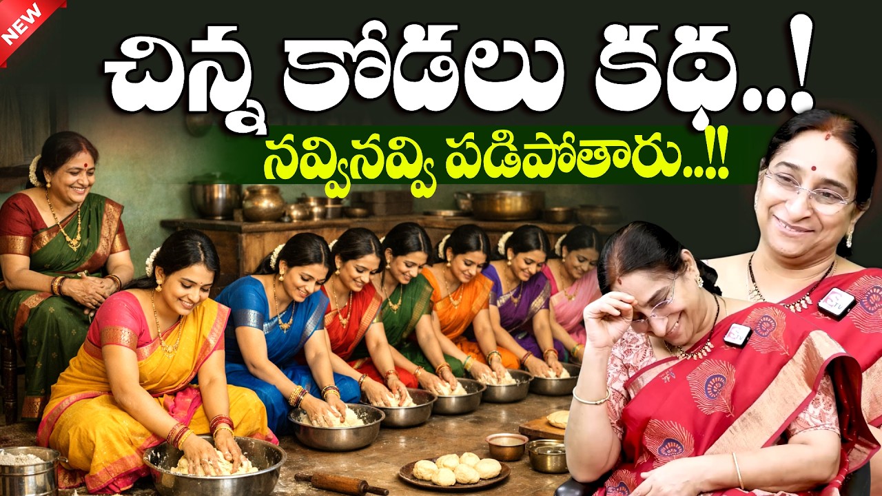 Ramaa Raavi - Atha - Kodalu Telugu Funny Story | Chandamama Kathalu | Bed Time Stories | SumanTV MOM