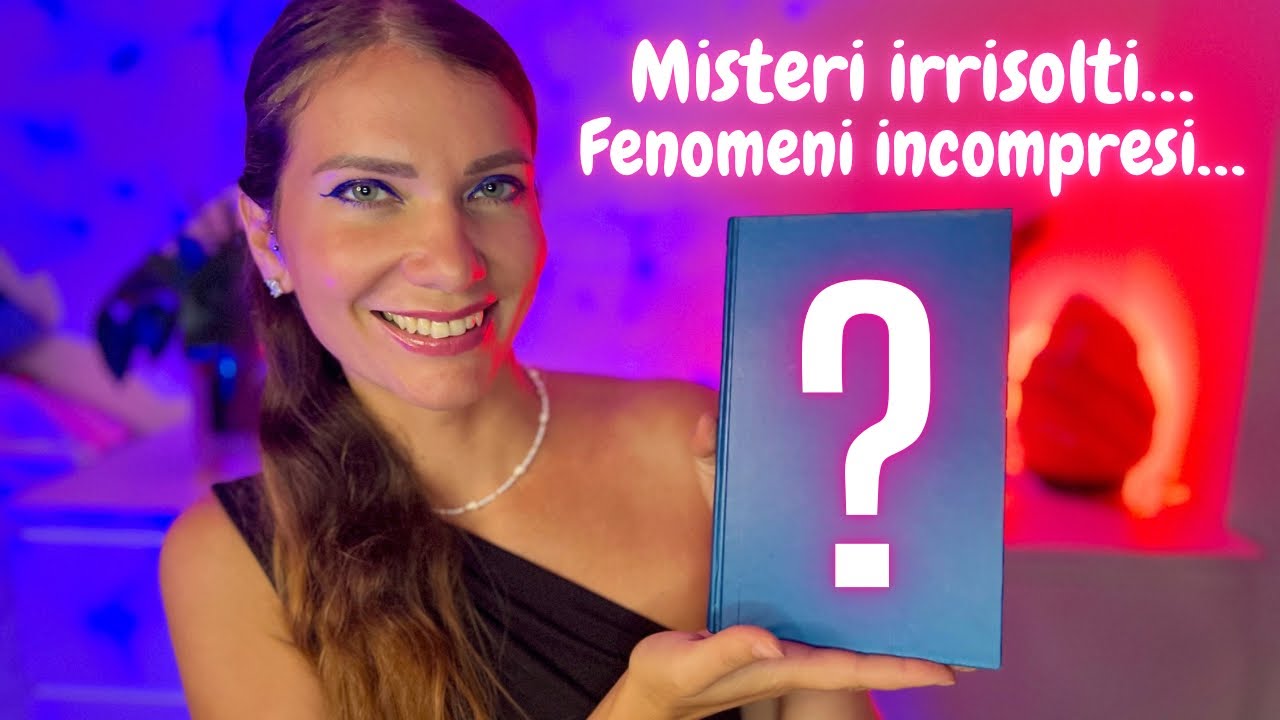 ASMR ITA LETTURA Misteri e Curiosità | Sussurri Dolci per la Buonanotte