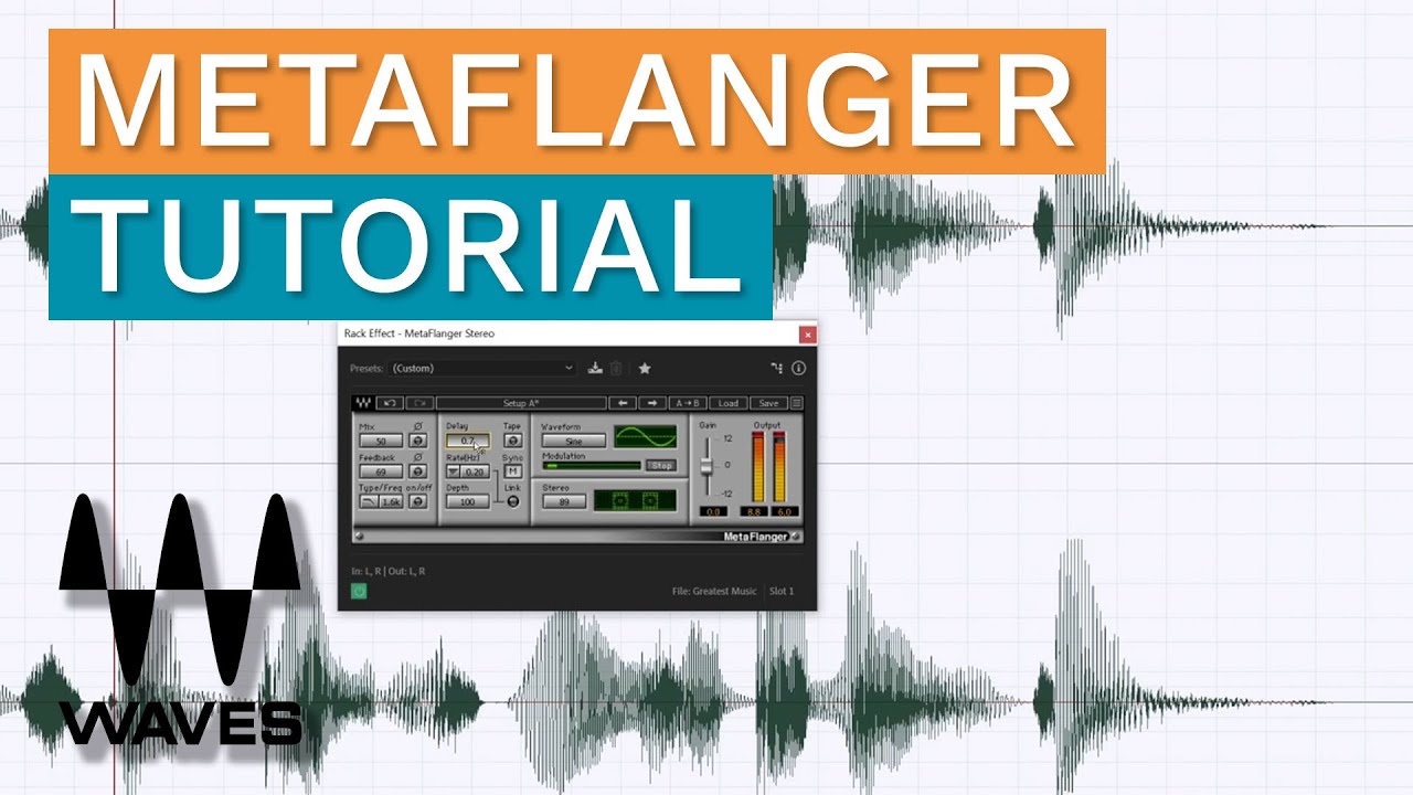 Waves MetaFlanger Tutorial