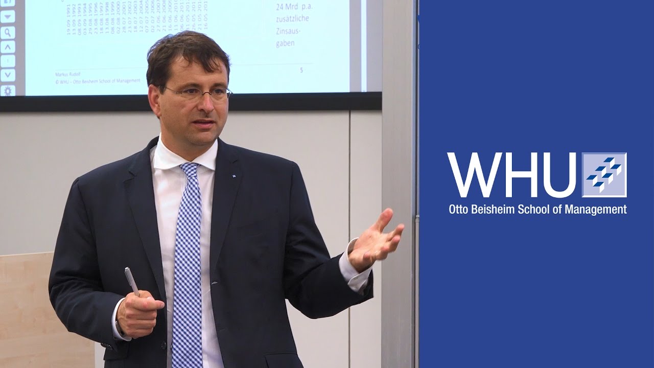 Brexit und Europa | Vortrag von Prof. Dr. Markus Rudolf | WHU