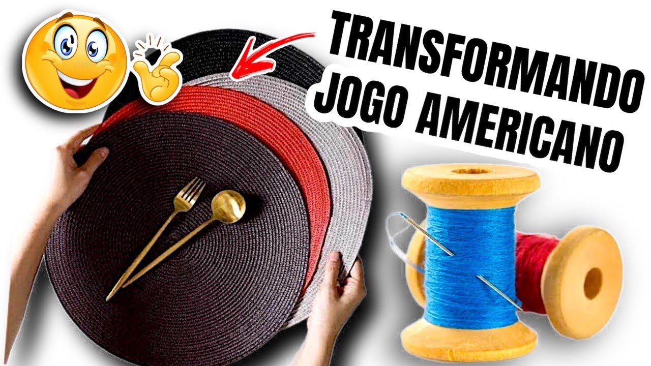 TRANSFORME JOGO AMERICANO EM LINDOS PROJETOS DE COSTURA | SHOW DE ARTESANATO