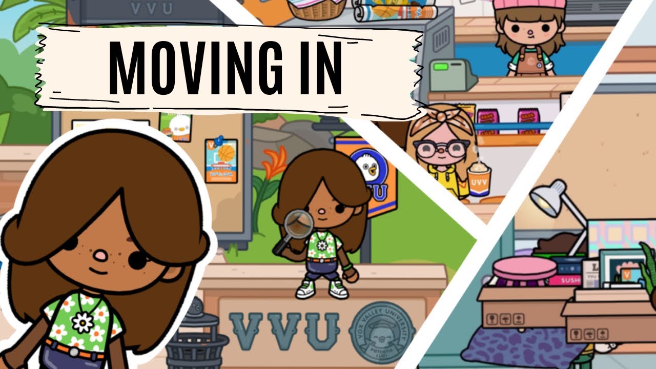 Moving into University | Murder Mystery | #1 | Toca Life