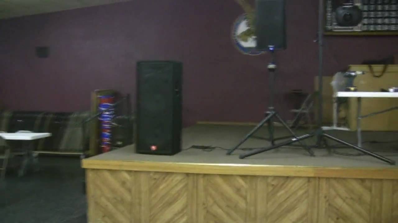 QSC K12's SOUND CHECK with JBL JRX125 Dual 15