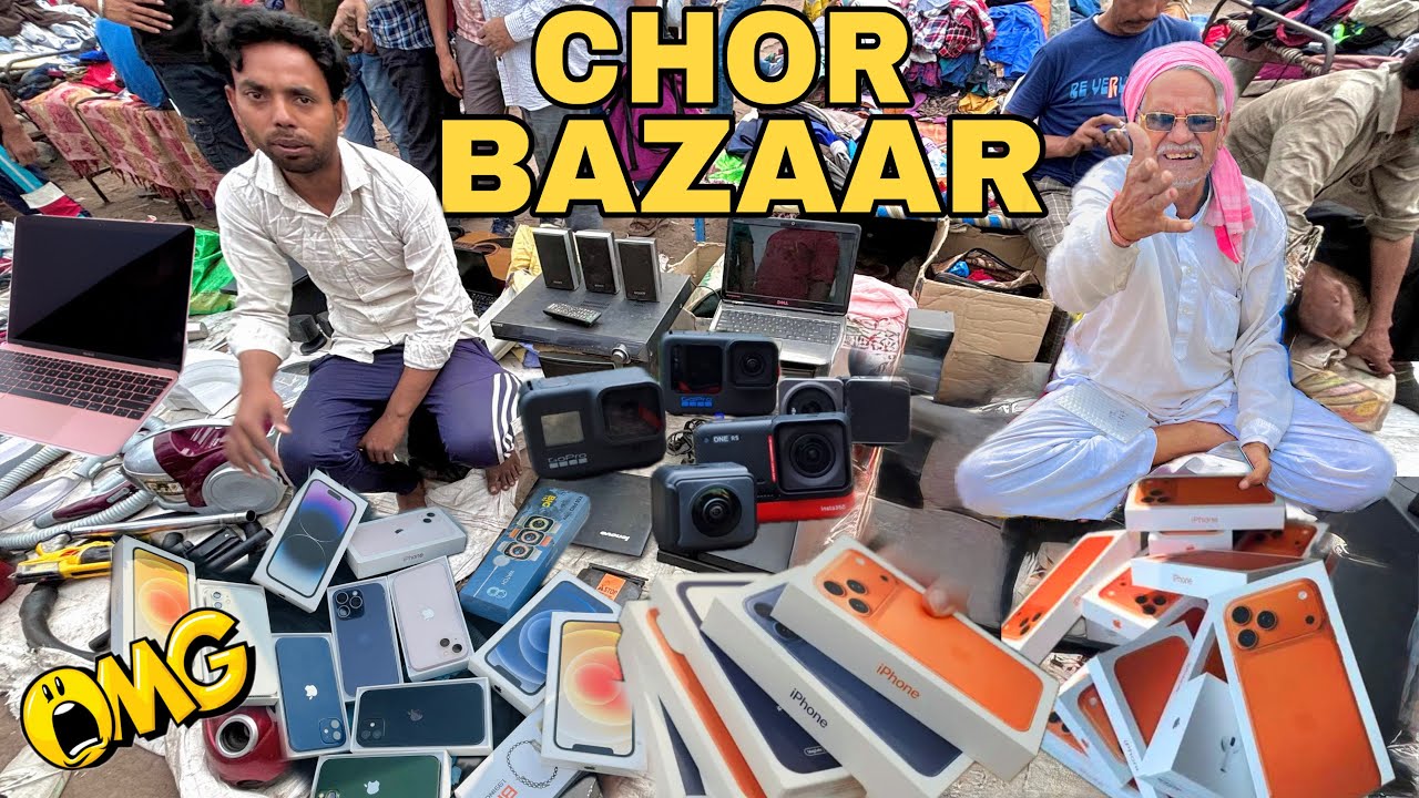 Chor Bazaar 2025 Delhi | चोर बाजार | iPhone Chor Bazaar | Jama Masjid Chor Bazar 