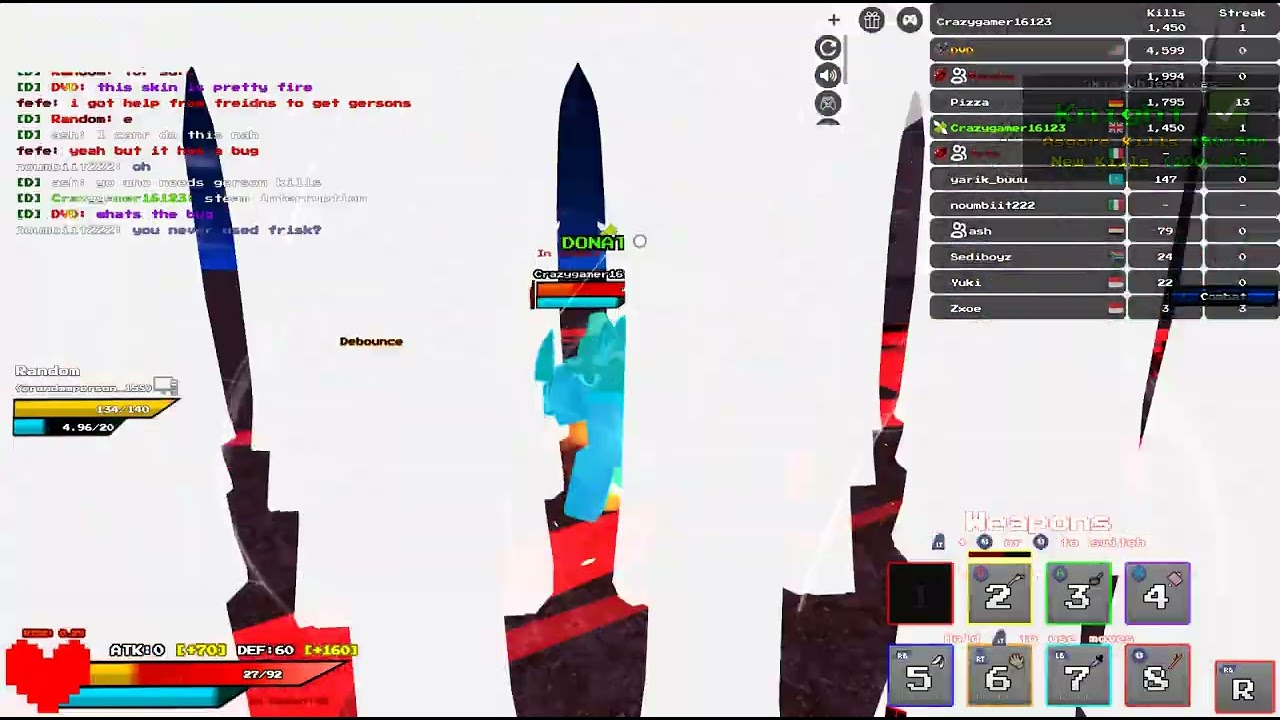 Fighting in UTPR (its on pc not on phone this time)