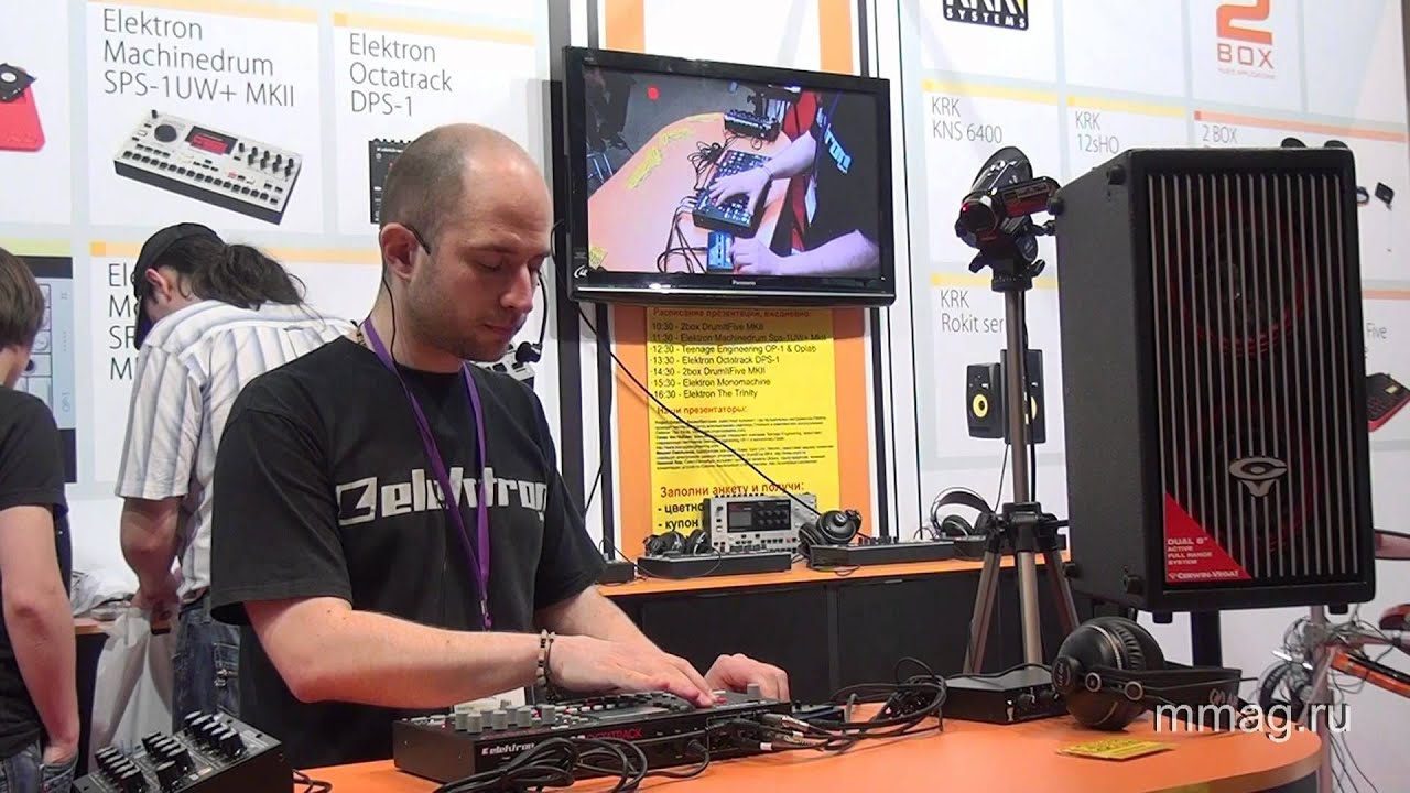 mmag.ru: Elektron Octatrack DPS-1 video review and demo